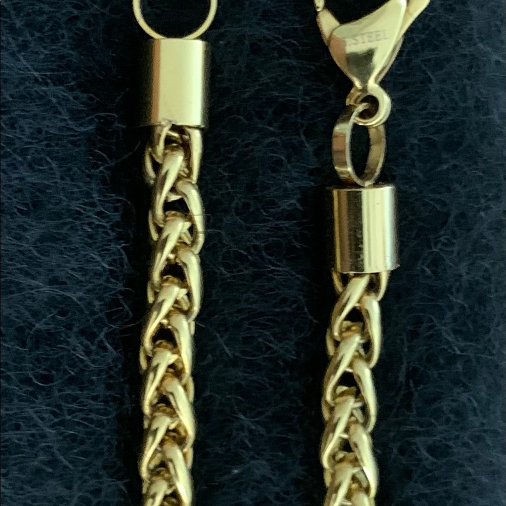 Men’s Gold Necklace 24”